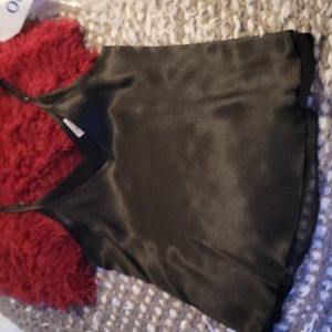 Chelsea 28 Black satin camisole